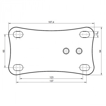Wägemodule für Silos 4 x 2 t mit DFWLB