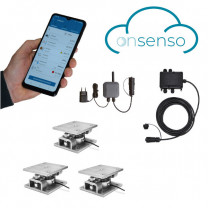 Silowägemodule 3x10t Onsenso Onlineüberwachung