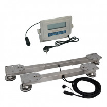 Wiegebalken Vario Edelstahl mit Wiegeanzeige HD1