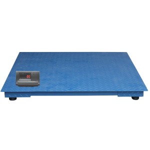 Plattformwaage 1,2x1,2m mit Wiegeanzeige A12E