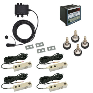 Waagenbausatz für Dosierwaage 4 x 0,5t, DGTQ