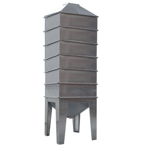 Silo CSI1 mit 6 Aufsätzen und Deckel