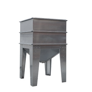 Pelletsilo mit 2 Aufsatzrahmen