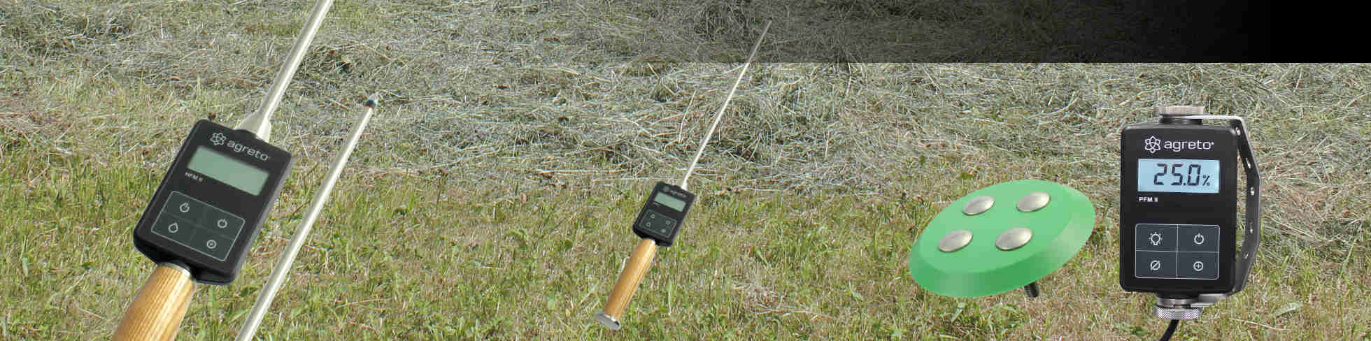 Feuchtemesser für Heu u. Stroh Feuchtemesser für Heu u. Stroh